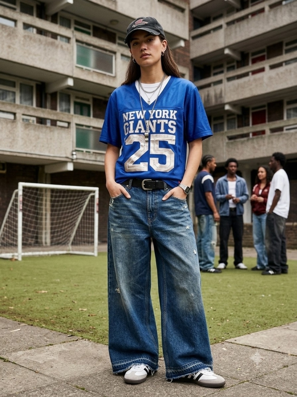 VS PINK New York Giants Jersey Y2k